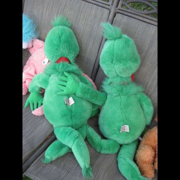 10 Dr. Seuss Plushes Grinch Sneetch Lorax Sam Spot Max Thing 2 Fish Classroom - Picture 16 of 16